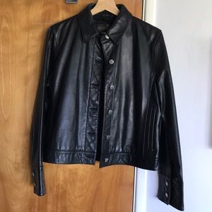 Leather jacket